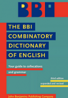 BBI The BBI Combinatory Dictionary Of English