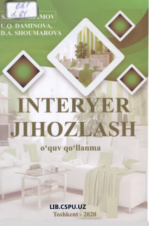 INTERYER VA JIHOZLASH