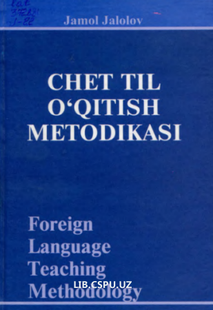 Chet tili o'qitish metodikasi