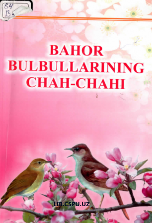 Bahor bulbullariining  chah-chahi