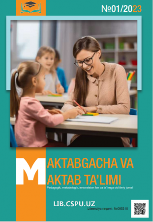 MAKTABGACHA TA’LIM  TASHKILOTLARIDA  SAHNALASHTIRISH  FAOLIYATINI TASHKIL ETISH  SHAKLLARI