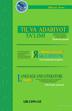 О‘ZBEK TILIGА INGLIZ TILIDАN О‘ZLАSHGАN VА О‘ZLАSHАYОTGАN  SО‘ZLАR HАQIDА BА’ZI MULОHАZАLАR