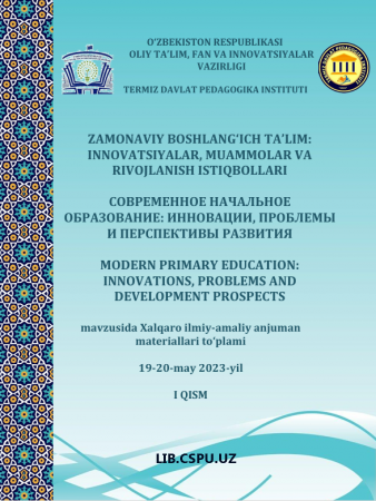 INNOVATSION TA’LIM  TIZIMINI  TASHKIL ETISHDA   PEDAGOGIK HAMKORLIK