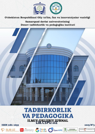 BOSHLANG‘ICH TA’LIM AMALIYOTIDA BO‘LAJAK  O‘QITUVCHILARNING PEDAGOGIK MAHORATINI OSHIRISH  METODINING INNOVATSION USULLARI