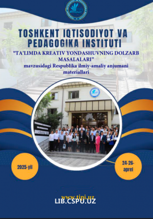 BADIIY ASAR TILINI LINGVOTRANSFORMATSIYA TAMOYILLARI DOIRASIDA TADQIQ QILISHNING O‘ZIGA XOS XUSUSIYATLARI