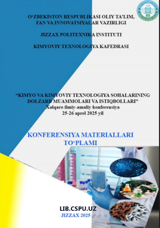 KLASTER YONDASHUVI ASOSIDA TA`LIM JARAYONINI AKADEMIKLITSEYO`QUVCHILARIDA ORGANIK KIMYO MISOLIDA TASHKILETISH