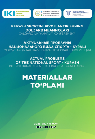 FUTBOLCHILAR MASHG‘ULOTLARDA UMUMIY VA MAXSUS JISMONIY TAYYORGARLIKNI OSHIRISH