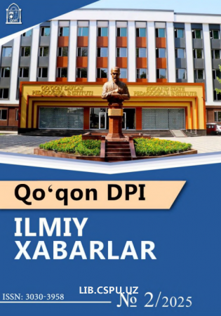 "YASHIL" KIMYO - BARQAROR TARAQQIYOT TA’LIMI TUSHUNCHALARINI UYG`UNLIKDA O`QITISH MASALALARI