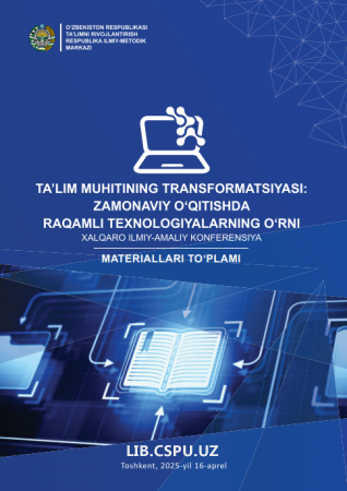 BARQAROR TARAQQIYOT TUSHUNCHALARI HAMDA OKSIDLAR MAVZUSINI UYG‘UNLIKDA O‘QITISHDA “ASSESMENT” METODI