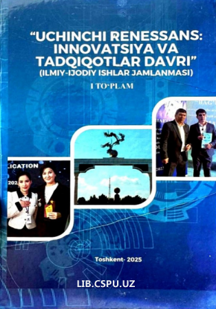 KIMYO HAMDA BARQAROR TARAQQIYOT O`RTASIDAGI BOG`LIQLIK